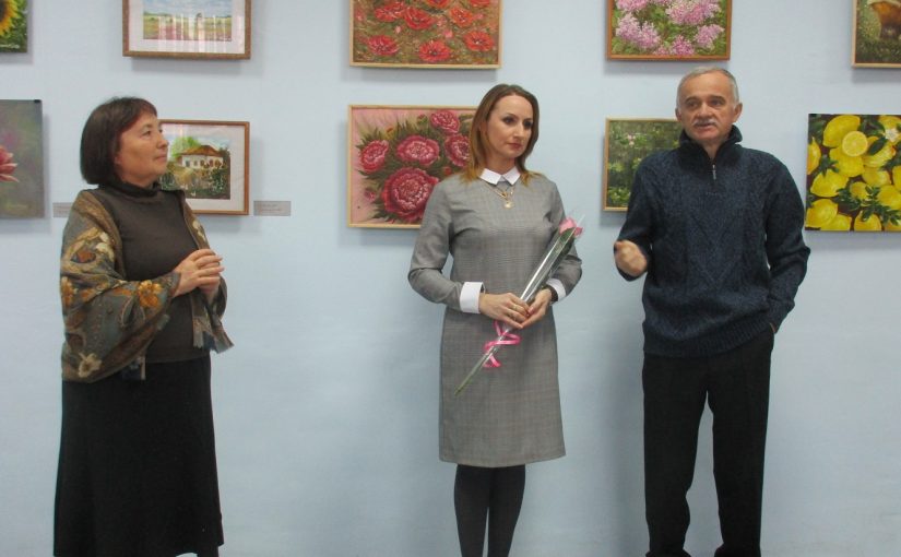 Открытие  персональной выставки Валерии Азамат «Живописный вояж».